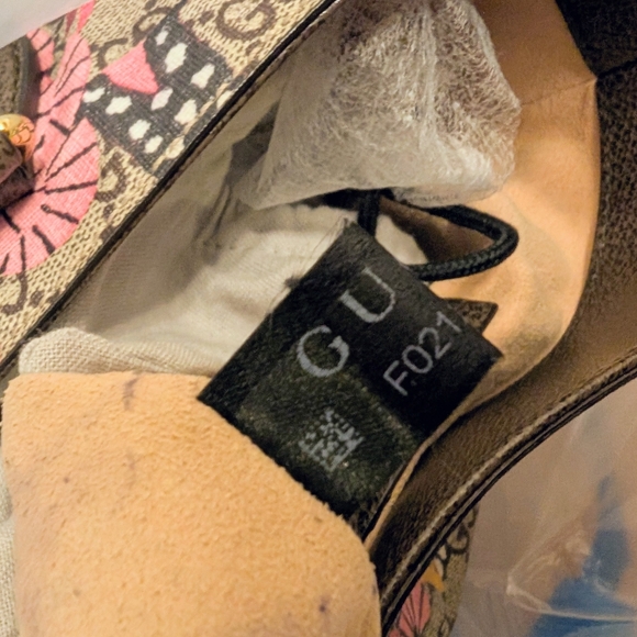 Authentic Rare Gucci Bengal Tiger Pink Crossbody Tote - Picture 9 of 9